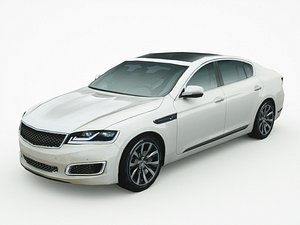 3d model generic sedan v12