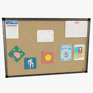 Framed Corkboard