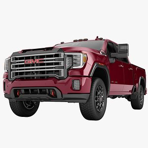 3D 2021 GMC Sierra 3500 HD AT4 02