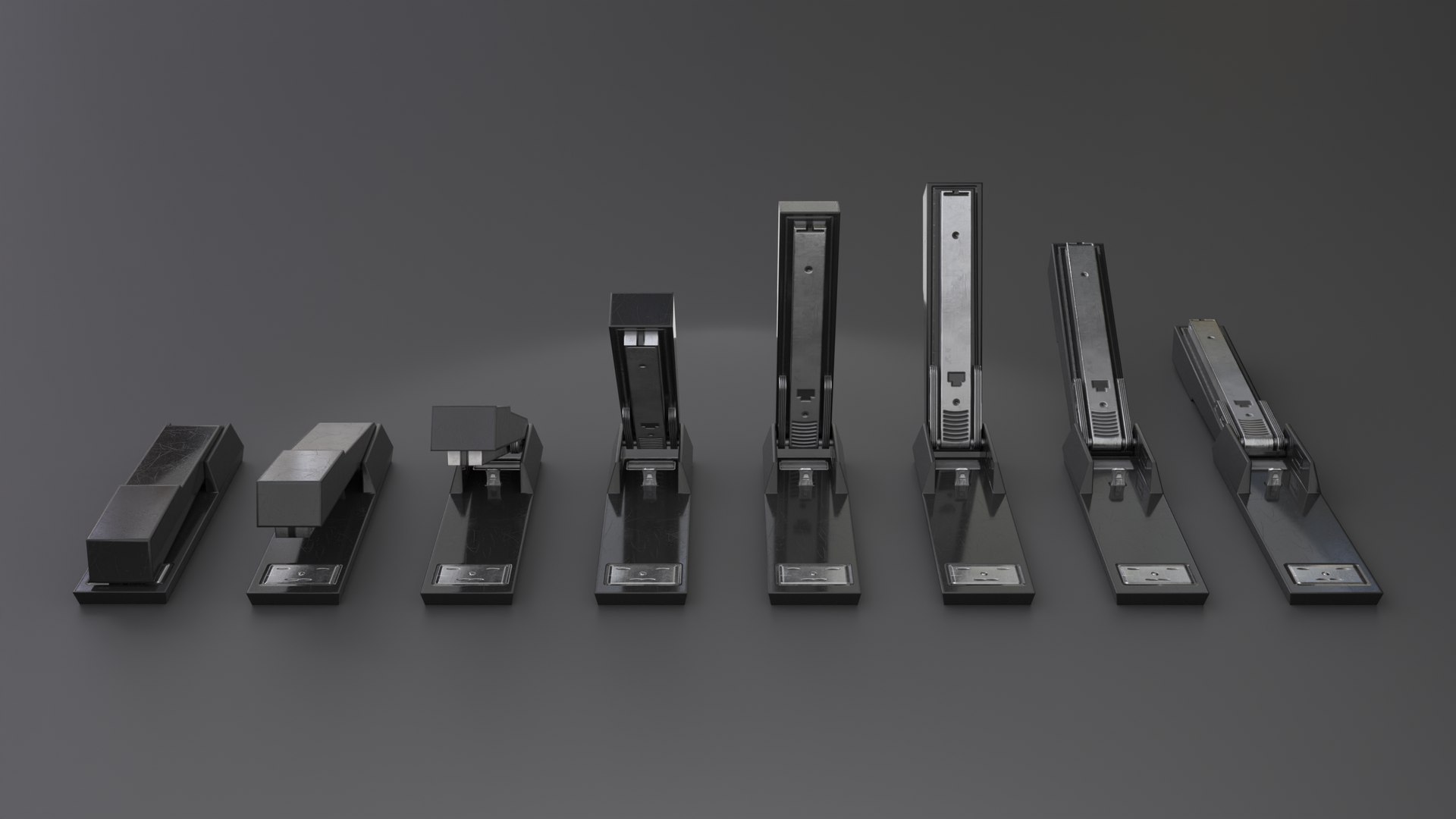 3D Stapler Pack model - TurboSquid 1770858