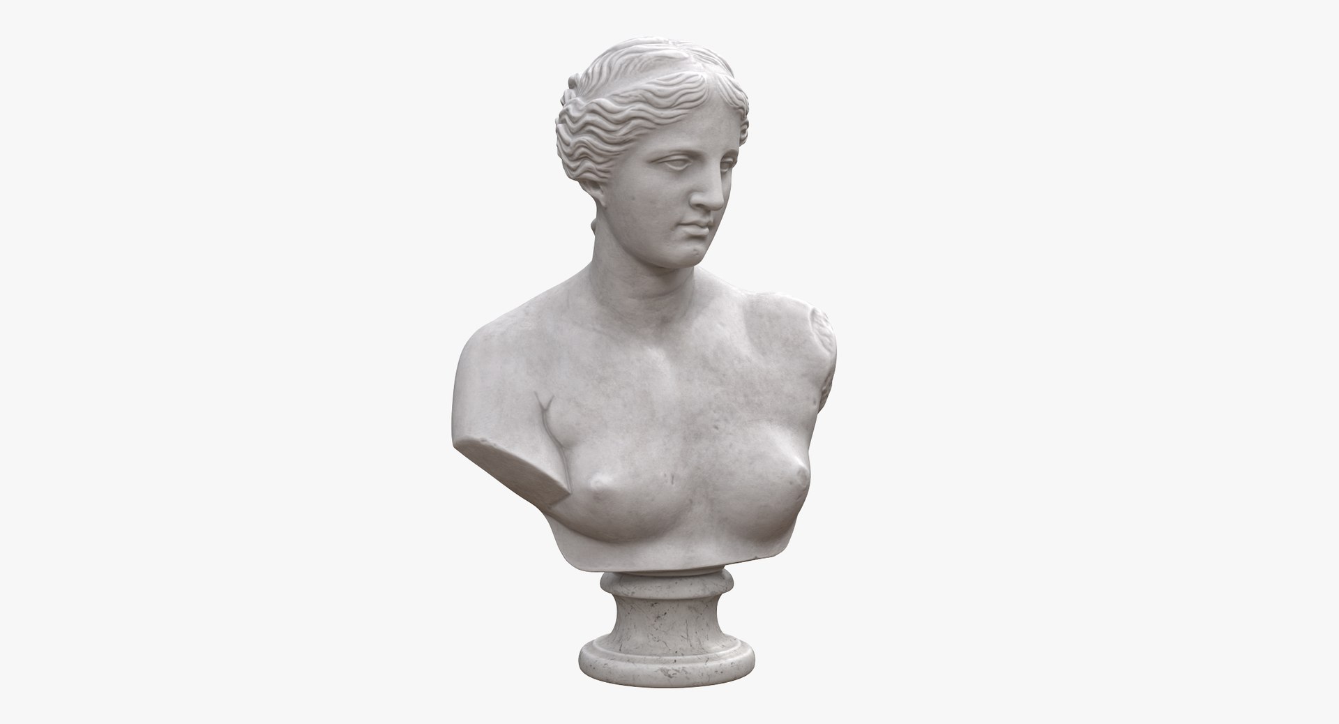 venus milo bust 3D model https://p.turbosquid.com/ts-thumb/XM/zVJM0k/wISlI5b4/1020_color0000/jpg/1581686926/1920x1080/fit_q87/ed0bdd090e86f720c5aedd49bef312beb430d620/1020_color0000.jpg