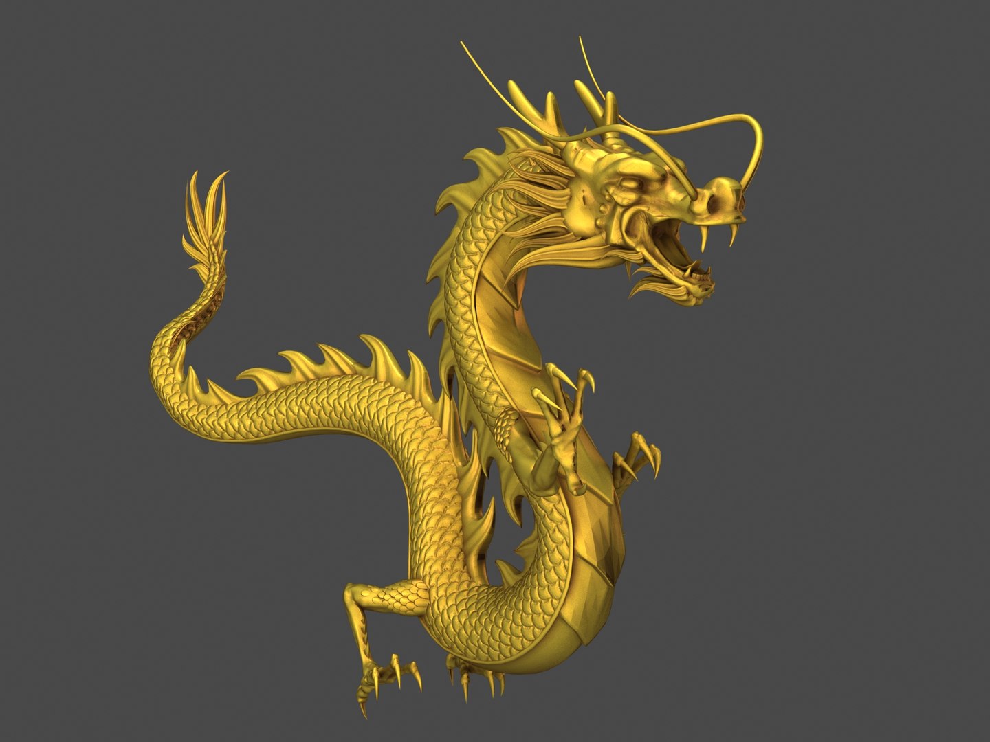 3D Chinese Dragon 12 - TurboSquid 2180144