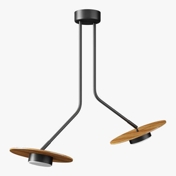 Nowodvorski disk II suspended lamp 3D model