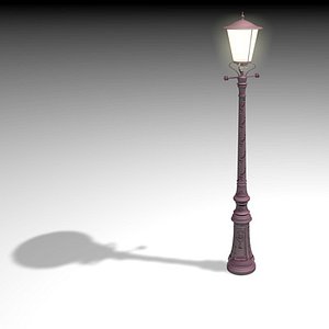 lamp post amsterdam 3d model