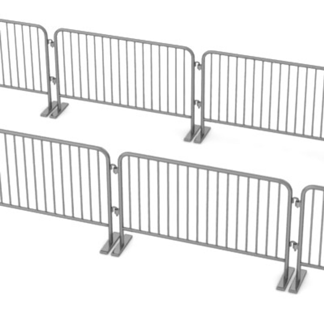 Stand Barrier 3d Model