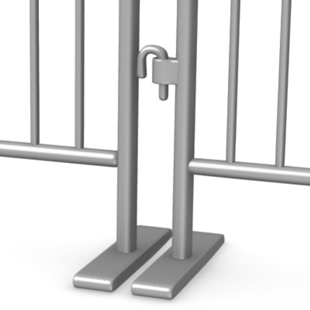 Stand Barrier 3d Model