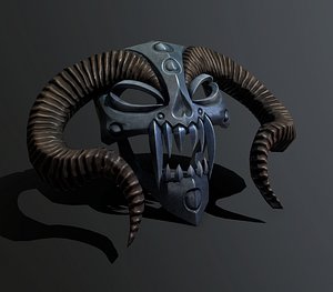 mask horned
