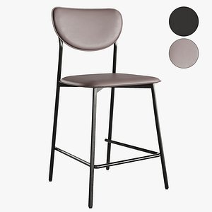 Minnie semi-bar stool