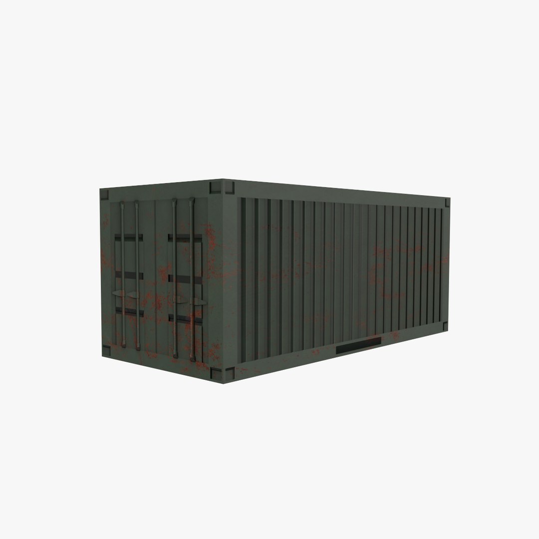 3D Container - TurboSquid 1932313