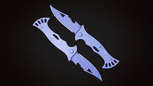 Knife 4 D model