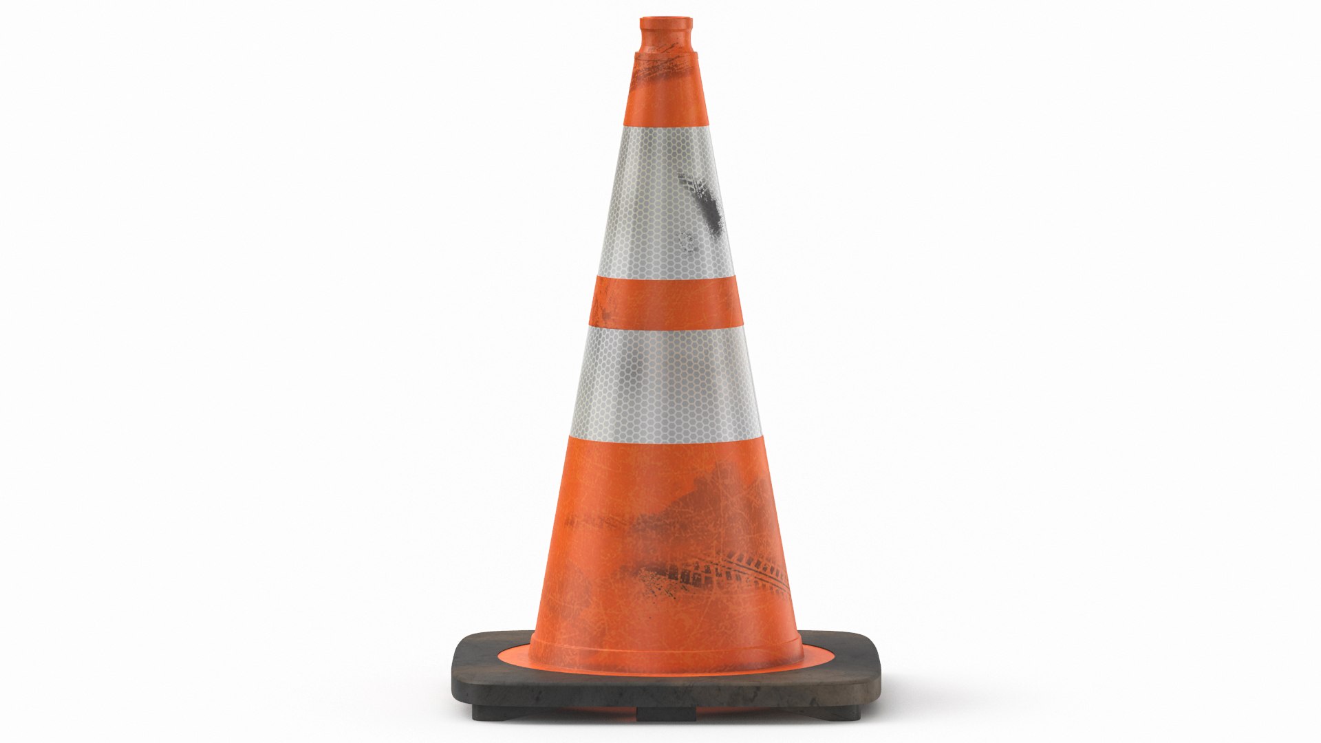 Traffic Cone 02 3D Model - TurboSquid 2045542