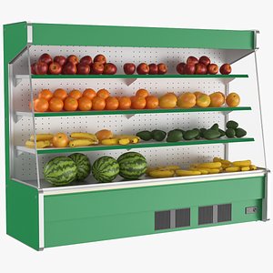 Supermarket Grocery Refrigerator