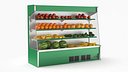 Supermarket Grocery Refrigerator