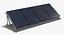 solar cell 3d model