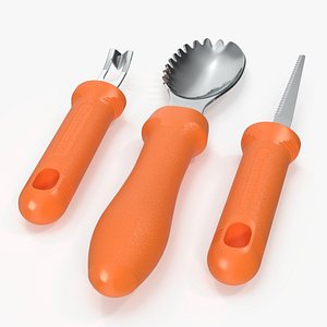 3D Pumpkin Carving Kit model