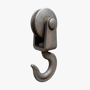 Rust Crane Hook