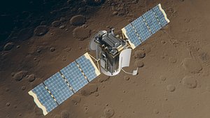 3D model Mars Communication Satellite