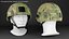 Light Green Case Black Helmet Ratnik
