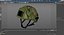 Light Green Case Black Helmet Ratnik
