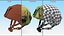 Light Green Case Black Helmet Ratnik