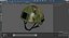 Light Green Case Black Helmet Ratnik