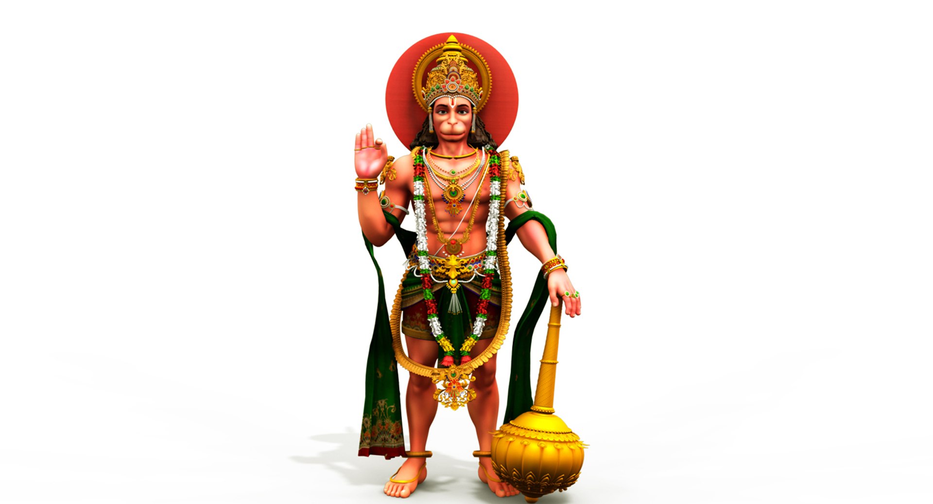 3D Hanuman Model - TurboSquid 1569252