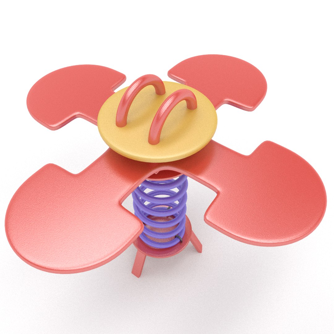 3d Fbx Teeter Totter