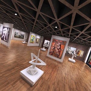 3D Art Gallery 03