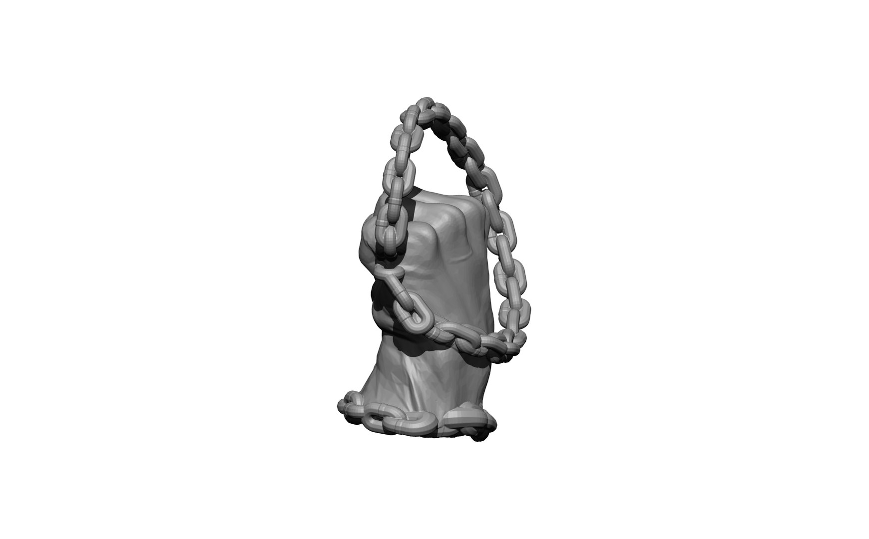 3D Chain Hand Man Model - TurboSquid 2246483