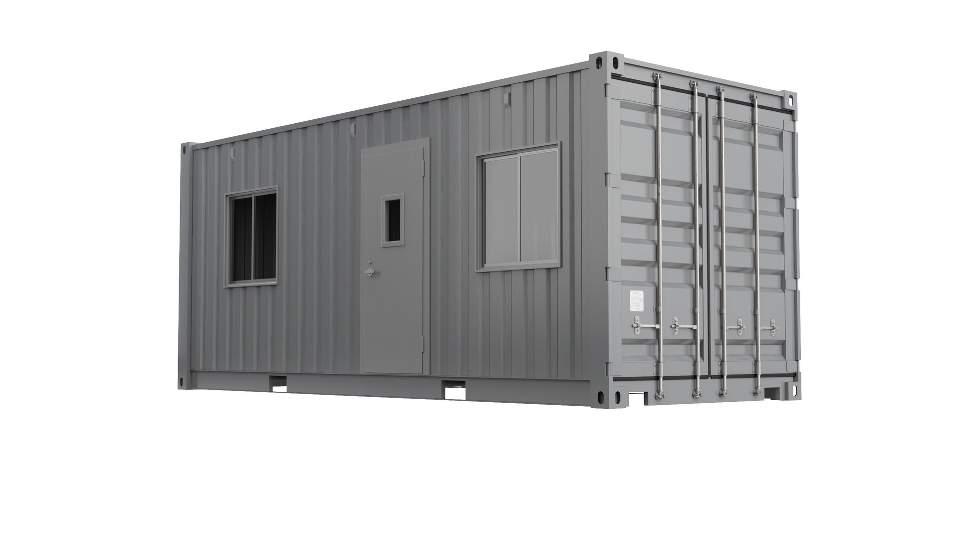 3D Office Container With Interior model - TurboSquid 2017996