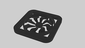 3D pc fan model