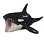 3D ORCA Killer Whale Dolphin FISH model