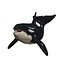 3D ORCA Killer Whale Dolphin FISH model