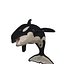 3D ORCA Killer Whale Dolphin FISH model