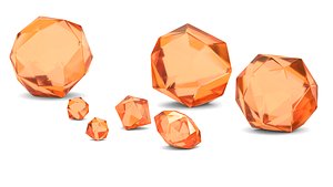 obj gemstones crystals