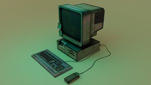 3D model Old Computer