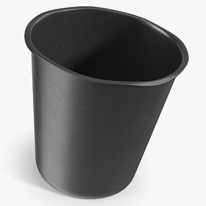 3D model Reusable Seed Starter Pot for Gardening Black