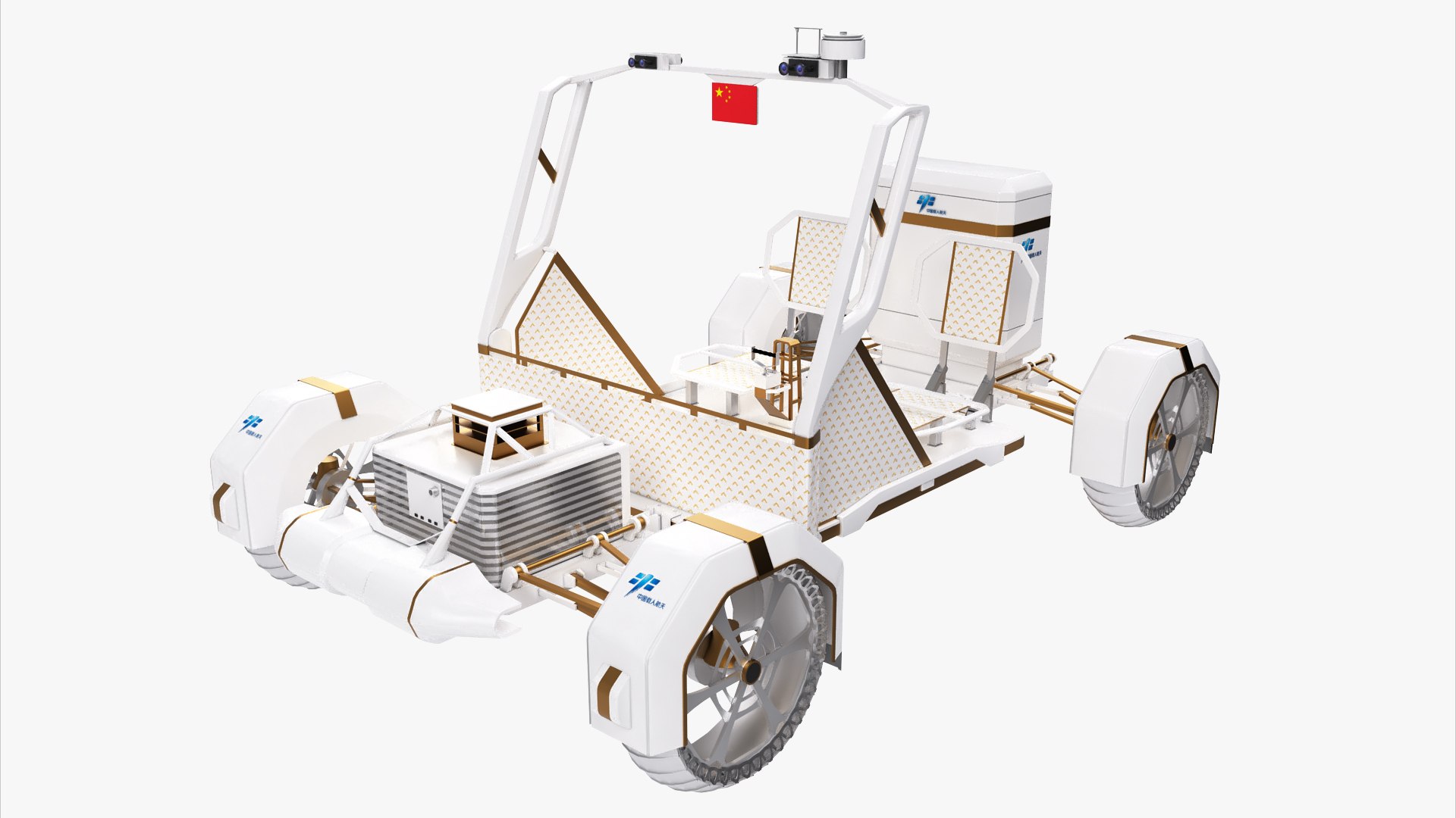 modelo 3d El explorador lunar tripulado Tansuo Eploration - TurboSquid ...