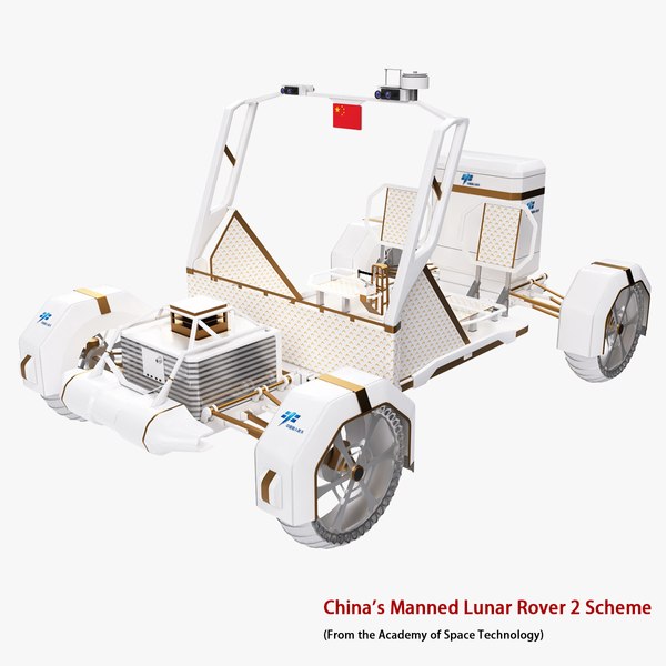 modelo 3d El explorador lunar tripulado Tansuo Eploration - TurboSquid ...