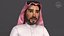 3D Arabi Saudi Man stylized model