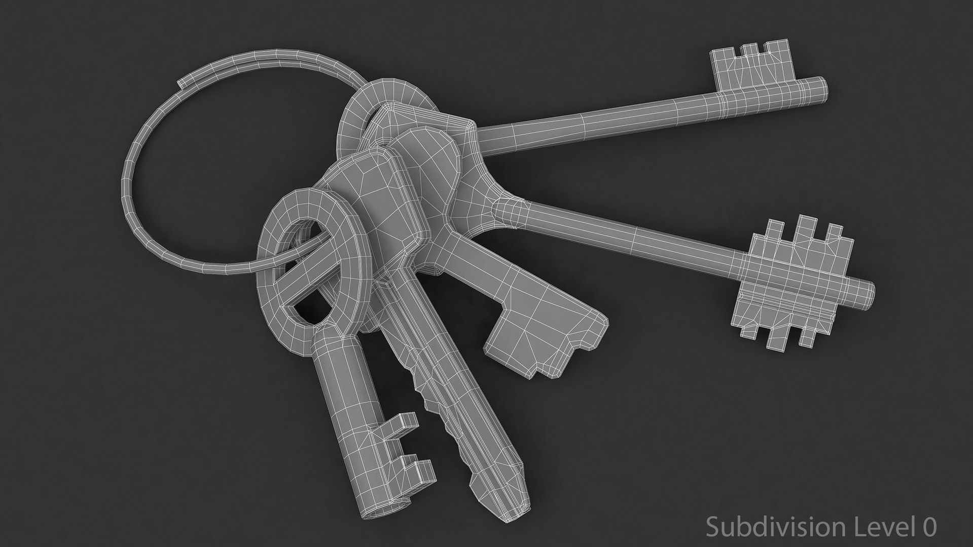 3D Keys with keychain A https://p.turbosquid.com/ts-thumb/XN/ipDSyV/1a/wire_a1/jpg/1724493033/1920x1080/fit_q87/4657257a3ca9aa34c0492b12e67fc8940ea307d7/wire_a1.jpg