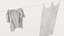 Textured Hanged Clothes Line
