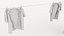 Textured Hanged Clothes Line