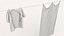 Textured Hanged Clothes Line