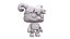 Funko Style Horned Beast  Printable STL Figurine 3D model