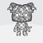 Funko Style Horned Beast  Printable STL Figurine 3D model