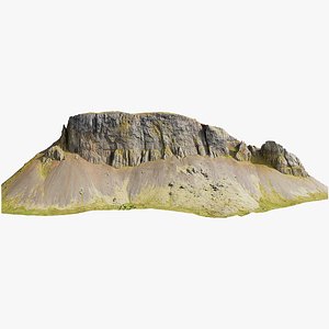 Nordic Mountain Cliffs - 3D PBR Model 3D model