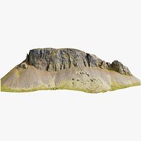 Nordic Mountain Cliffs - 3D PBR Model