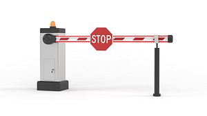 Automatic Barrier 3D model