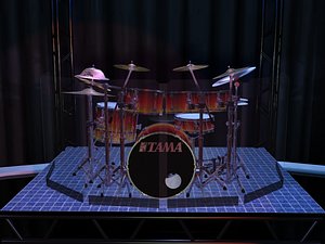 3ds max kit drum sets